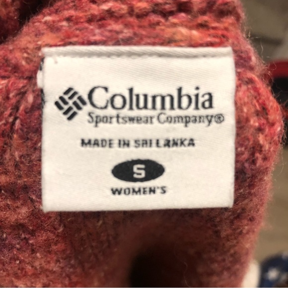 Columbia ladies full zip wool mix sweater cardigan size small - Picture 5 of 6